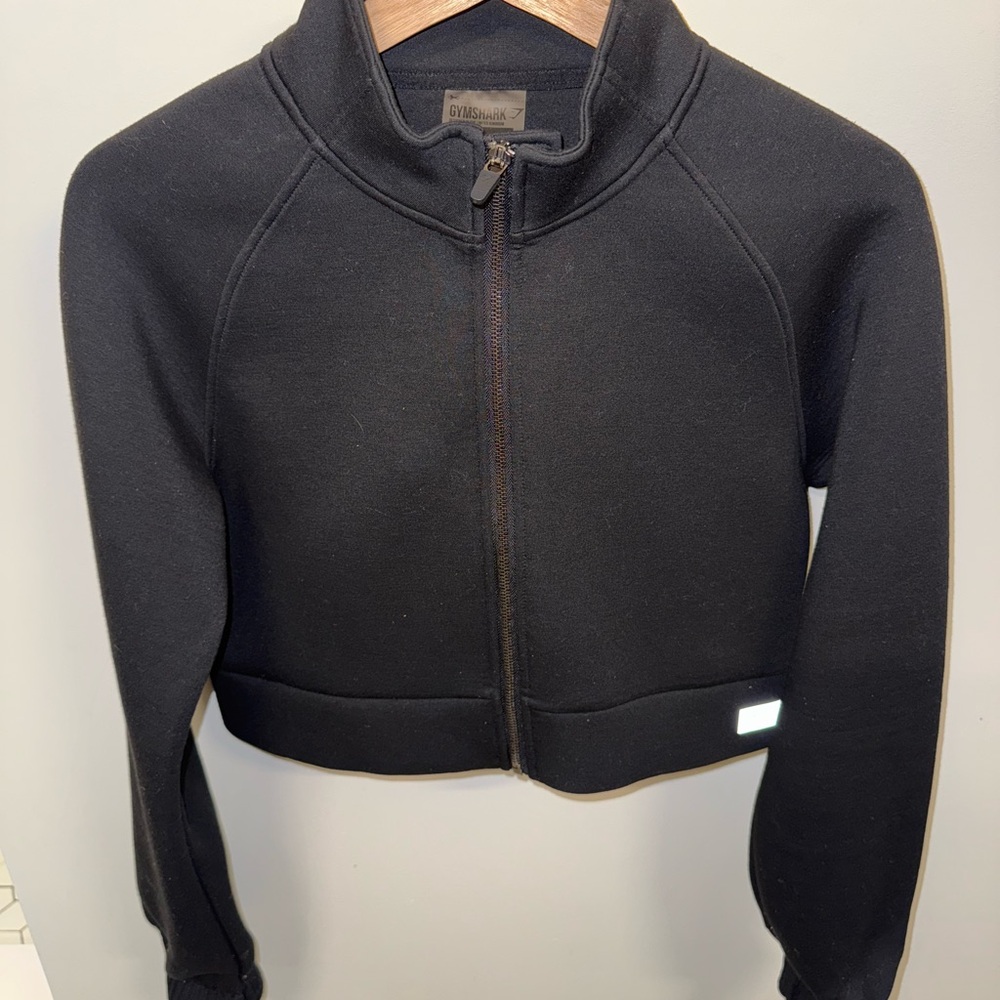 Gymshark Black Bomber Jacket